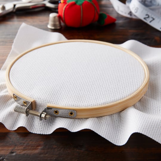 Loops & Threads™ Aida Cloth Cross Stitch Fabric, 15" x 18"